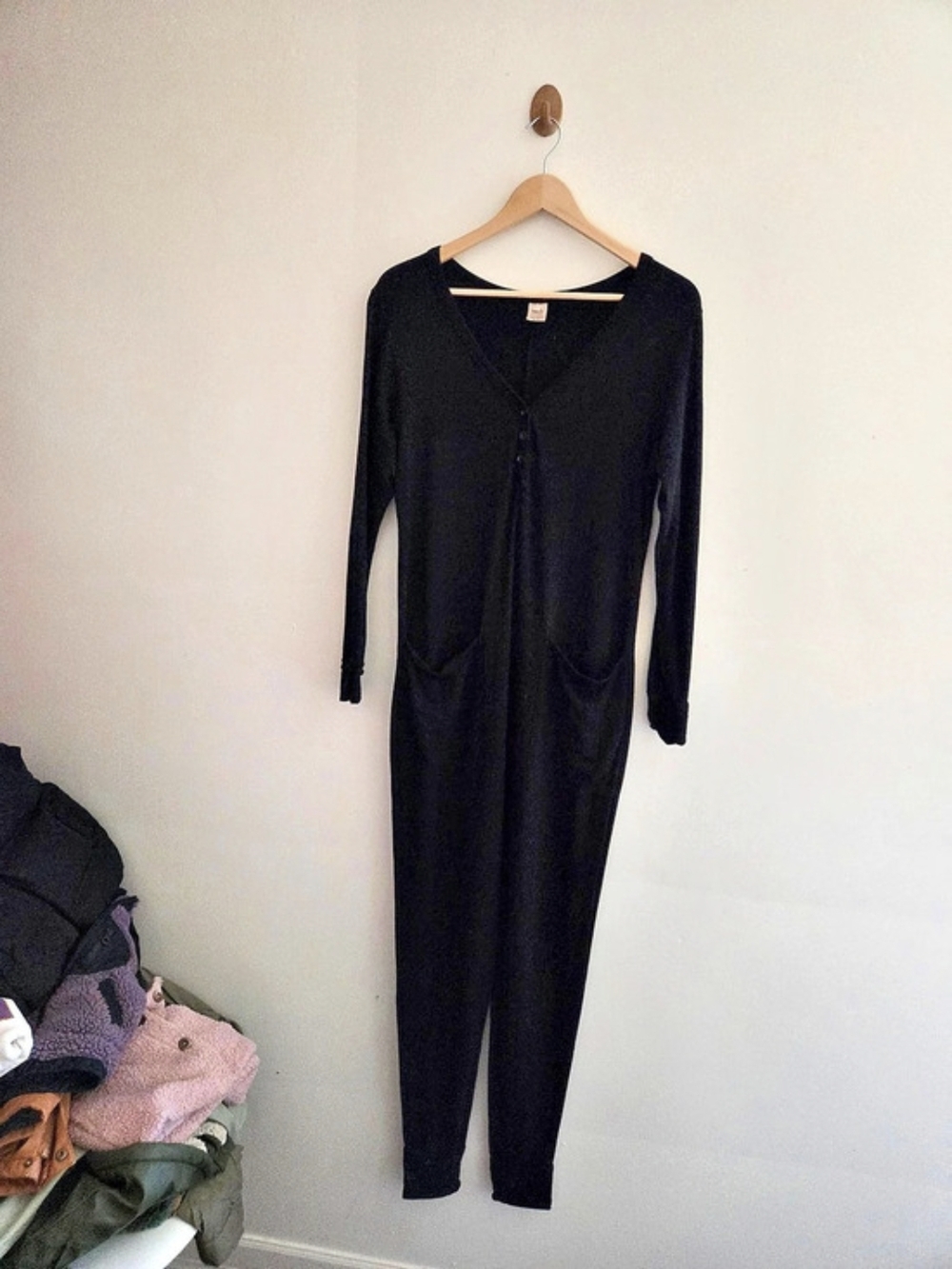 Smash & Tess Wednesday Black Long Sleeve Jumpsuit